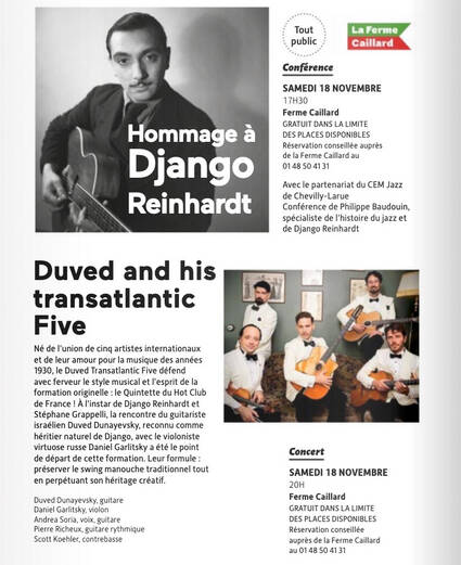 Hommage à Django Reinhardt, Bondy