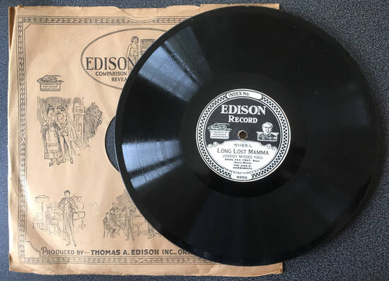 EDISON Record, 51165-L