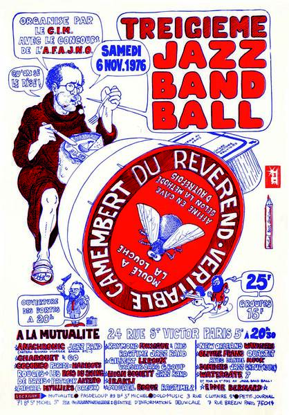 Affiche 13e JBB, Paris, 1976