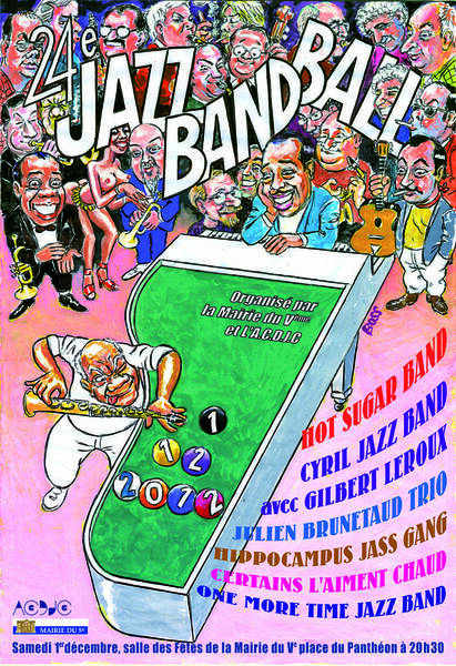 Affiche 24e JBB, Paris, 2012