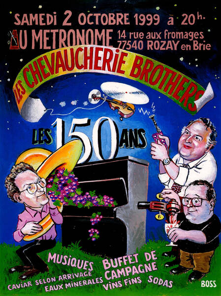 Affiche Chevaucherie 150 ans