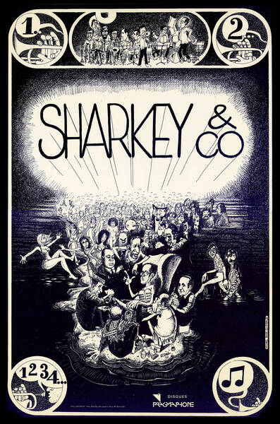 Affiche 'Orchestre 'Sharkey & Co'