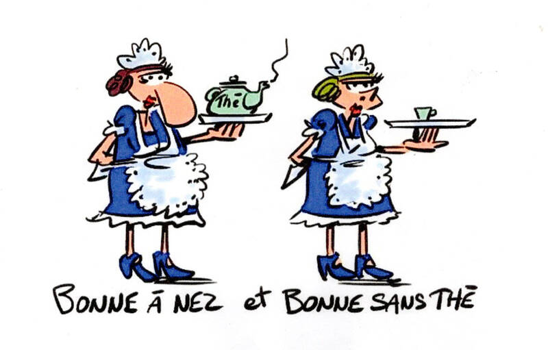 Voeux, 'Bonne à nez, Bonne sans thé'