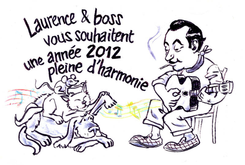 Voeux, 2012. Django Reinhardt