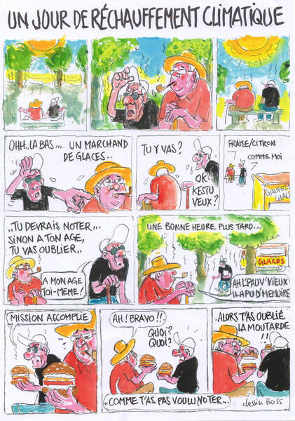 B.D. 'Un jour de réchauffement climatique'