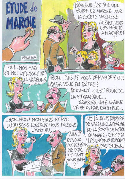 B.D. 'Etude de marché' B.D. 'Etude de marché'