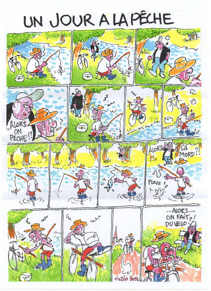 B.D. 'Un jour à la pêche'