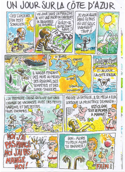 B.D. 'Un jour sur le Côte d'Azur'