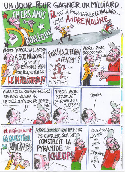 B.D. 'Un jour pour gagner un Milliard'