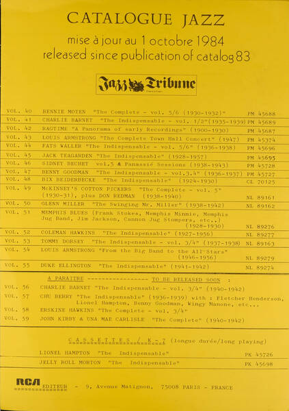 Cote CEMJazz: irk-pub-mus-3-6