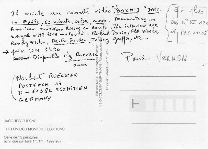 Cote CEMJazz: pve-pub-mus-1-9 Cote CEMJazz: pve-pub-mus-1-9